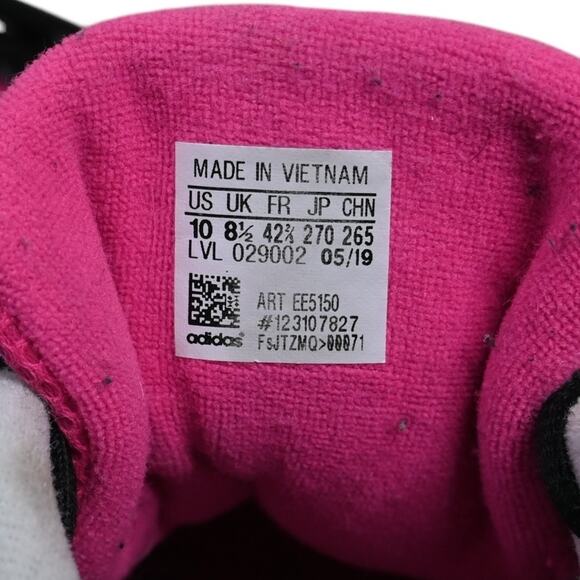 Adidas Womens 10 EQT Gazelle Shock Pink Sneaker EE5150 - Picture 9 of 10